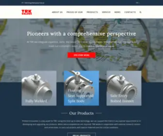 TRkvalves.com(TRkvalves) Screenshot