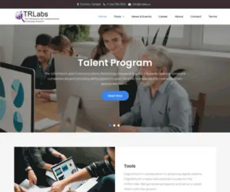 Trlabs.ca(Trlabs) Screenshot