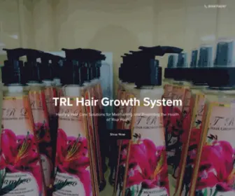 TRlhairgrowthsystem.com(TRlhairgrowthsystem) Screenshot