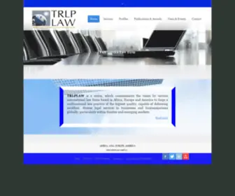 TRLplaw.com(WordPress) Screenshot