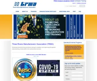 Trma.org(Promoting Manufacturing Excellence) Screenshot