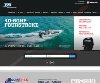 Trmarine.com.au(TR MarineWorld) Screenshot