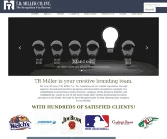 Trmiller.com(TR MILLER Promotional Products) Screenshot