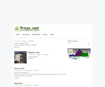 Trnac.net(Kajkavski portal) Screenshot