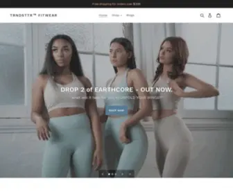 TRNDSTTrfitwear.com(TRNDSTTR) Screenshot