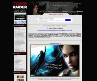 Tro-Online.com(Tout sur tomb raider et lara croft) Screenshot