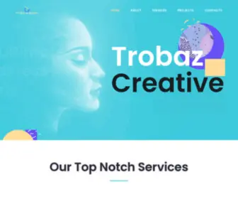 Trobaz.com(The Home of Ultra Modern WordPress Websites) Screenshot