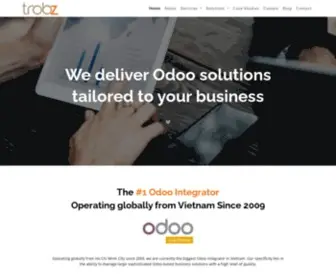 Trobz.com(Leading Odoo Integrator From Vietnam) Screenshot