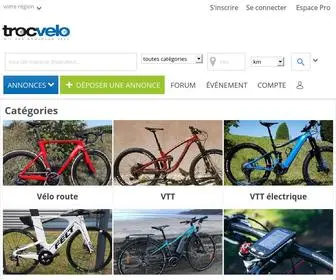 Troc-Velo.com(Troc Vélo) Screenshot