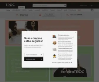Troc.com.br(Brechó Online) Screenshot