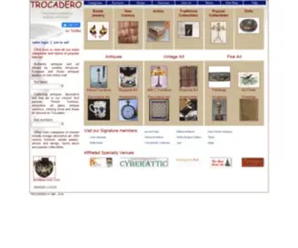 Trocadero.com Screenshot