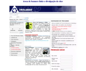 Trocando.com.br(Troca de banners) Screenshot