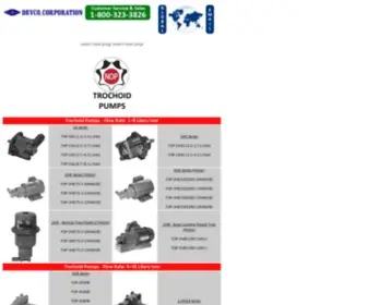 Trochoid.net(NIPPON OIL PUMPS) Screenshot