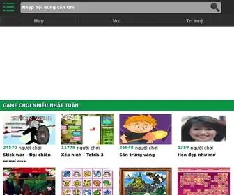 Trochoigame.org(Trò chơi game online) Screenshot