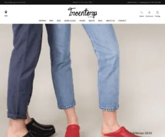 Troentorpsclogs.com(Swedish Clogs) Screenshot
