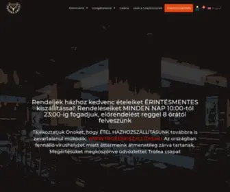 Trofeagrill.eu(Trófea Grill Restaurant) Screenshot