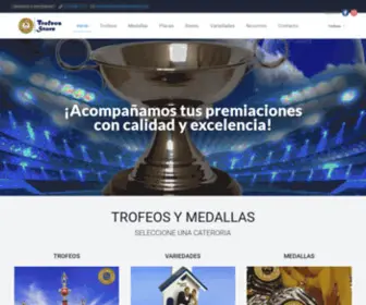 TrofeosStore.com.co(Trofeos en colombia) Screenshot