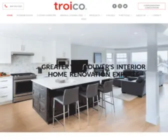 Troico.ca(Best Interior Designers Vancouver) Screenshot