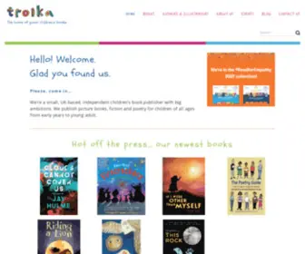 Troikabooks.com(Troika Books) Screenshot