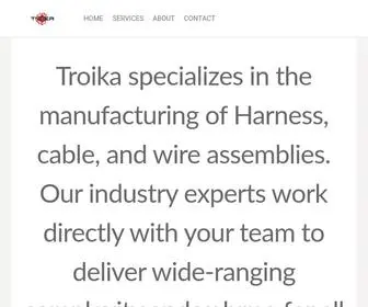 Troikamfg.com(Troika) Screenshot