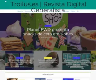 Troilus.es(Revista Digital Generalista para Curiosos) Screenshot