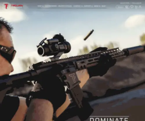 Trojanfirearms.com(Trojanfirearms) Screenshot