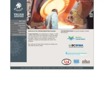 Trojanindustries.ca(Trojan Industries Calgary) Screenshot