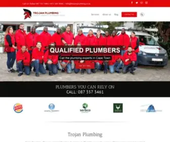 Trojanplumbing.co.za(Trojan Plumbing) Screenshot