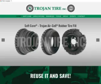 Trojantire.com(Trojan Tire Inc) Screenshot