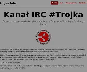 Trojka.info(IRC #Trojka) Screenshot