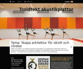 Troldtekt.se(Troldtekt) Screenshot