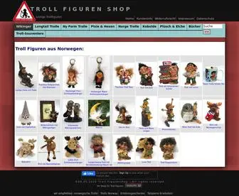 Troll-Figurenshop.de(Figuren shop) Screenshot