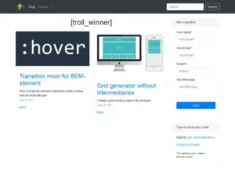 Troll-Winner.ru(Записки web) Screenshot