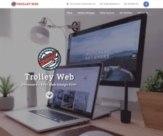 Trolleyweb.com(Make a powerful first impression with a website) Screenshot