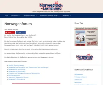 Trolljenta-Norwegenforum.info(Fähren) Screenshot