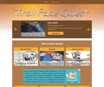 Trolljuegos.com(Juegos de TrollFace Quest) Screenshot