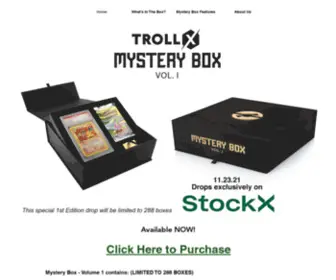 TrollXdrops.com(TrollX Premier Gaming Boxes) Screenshot