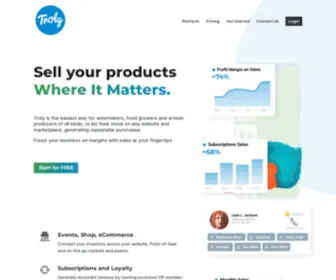 Troly.co(Sales and Distribution For Small Producers) Screenshot