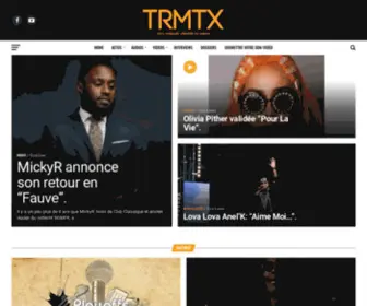 Tromatix.com(Le portail des musiques urbaines gabonaises) Screenshot