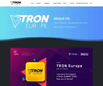 Tron-Europe.org(TITLE) Screenshot