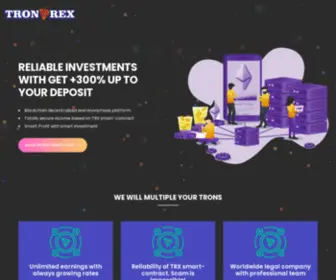 Tron-REX.com(TRONREX) Screenshot