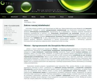 Tron.net.pl(Oprogramowanie Dedykowane dla Firm i Struktur Biznesowych) Screenshot