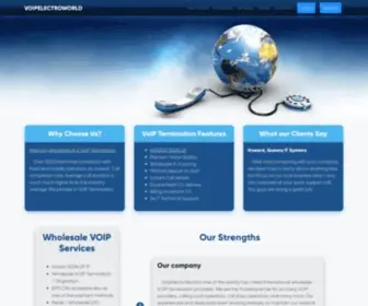 Tronak.com(VOIP Wholesale A) Screenshot
