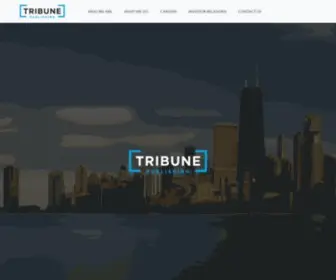 Tronc.com(Tribune Publishing) Screenshot