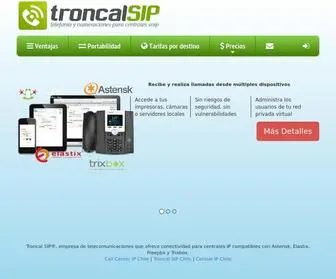 Troncalsip.cl(Troncal) Screenshot