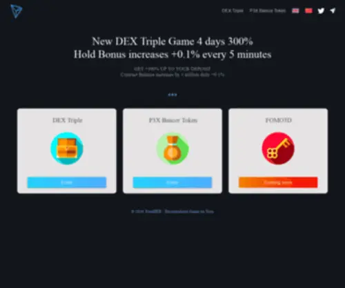 Trondex.org(TronDEX) Screenshot