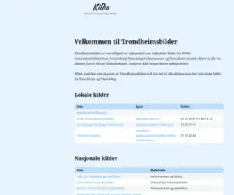 Trondheimsbilder.no(Kilda) Screenshot