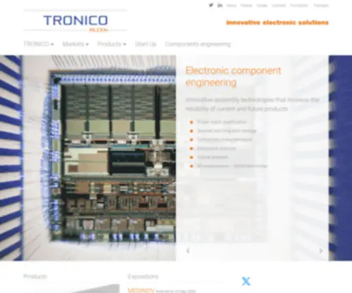 Tronico-Alcen.com(TRONICO) Screenshot