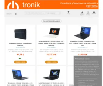 Tronik.com(Tienda) Screenshot