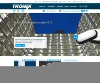 Tronixlighting.com(Breed aanbod led verlichting) Screenshot
